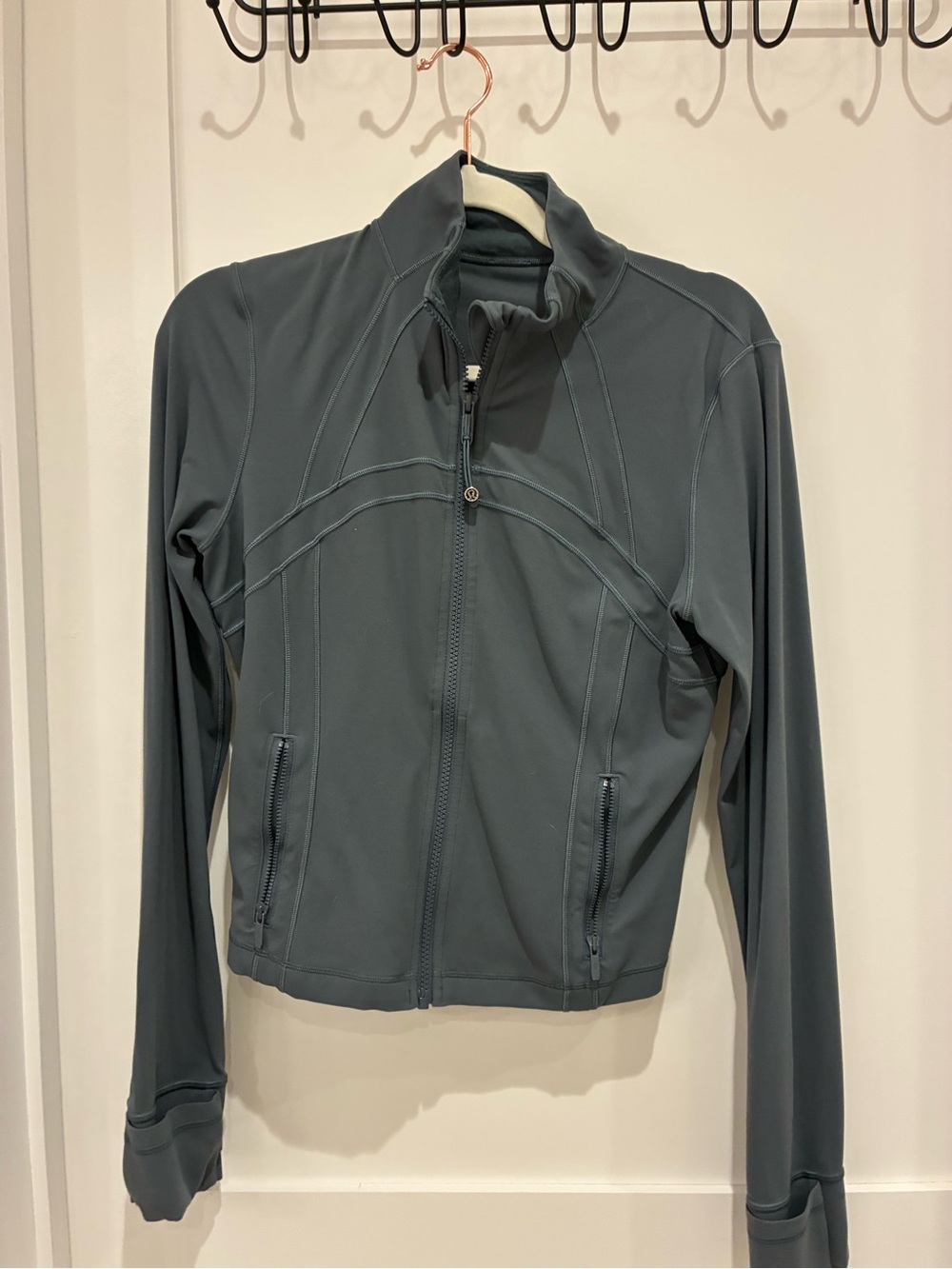 lululemon athletica define crop jacket size 10